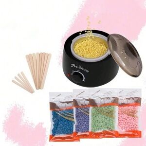 NWT WAXING SET, wax, sticks, machine